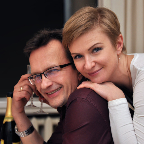 russian woman and american man