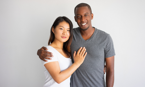 Chinese bride and US man