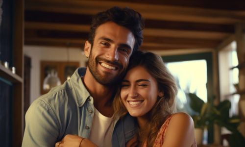 Albanian woman and American man