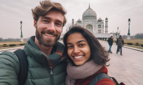 Indian woman and American man