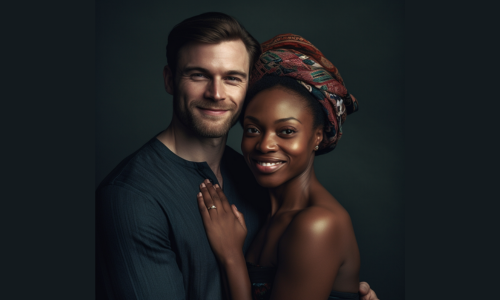 American man and Nigerian mail order bride